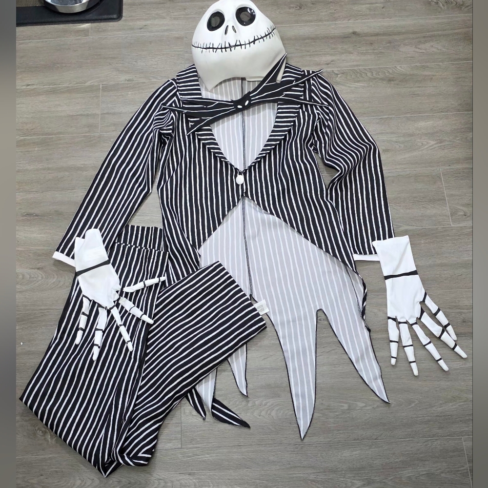 Jack Skellington Nightmare Before Christmas Costume Adult One Size